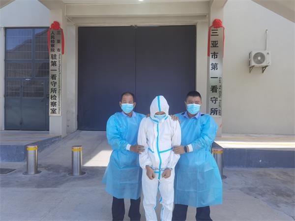 图为民警抓获的犯罪嫌疑人3