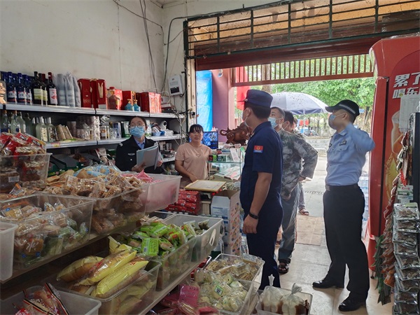 检查沿街铺面现场（3）