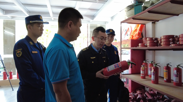 对消防产品销售领域抽查1