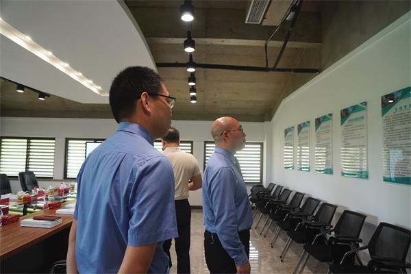 陈玉林带队回访涉案企业合规整改及建设情况