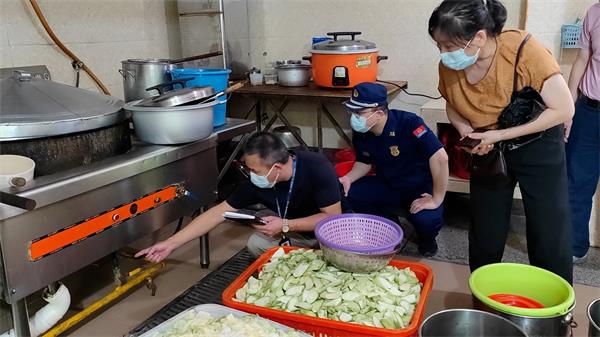 对医院食堂开展燃气使用安全检查1