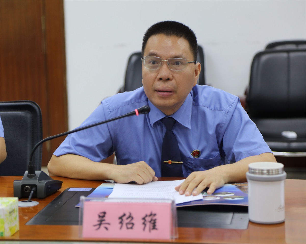 我院党组书记、检察长吴绍维