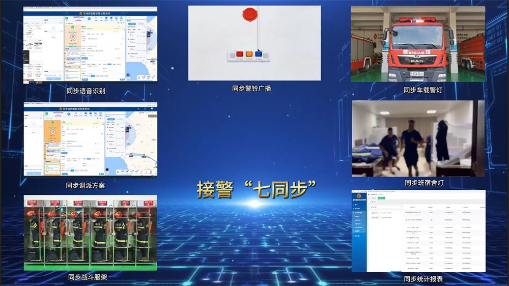 接警出动“七同步”