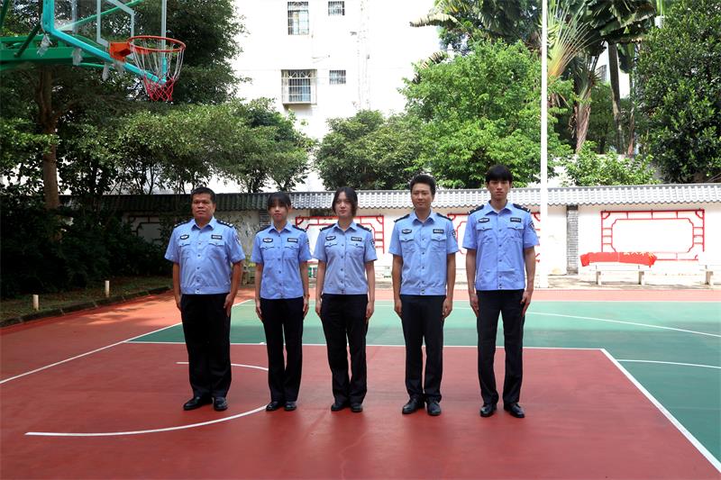 澄迈县人民检察院司法警察大队合影