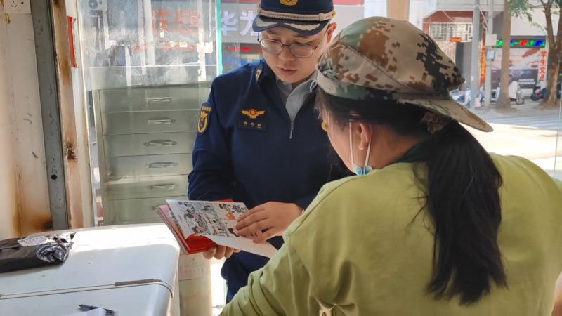 海南儋州：儋州消防为校外托管机构送上“安全锦囊” (1)